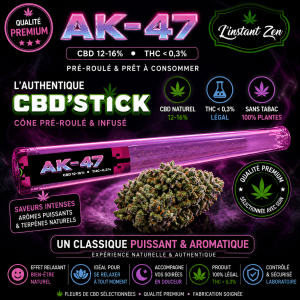 AK-47 - CBD Premium - Pre Rolls