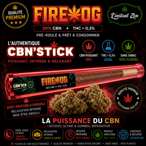 Fire OG - CBN Premium - Pre Rolls