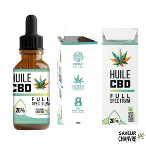 Huile de CBD 20% - Full Spectrum - Chanvre