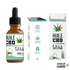 Huile de CBD 30% - Full Spectrum - Chanvre