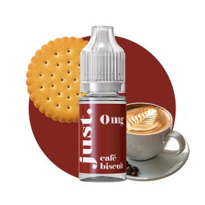 Just 10ml - E-Liquide x5 - Café Biscuit