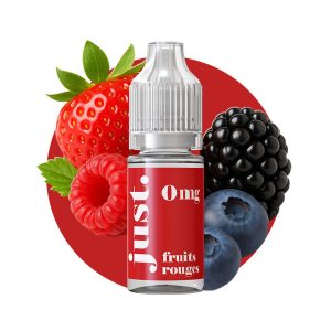 Just 10ml - E-Liquide x5 - Fruits Rouges