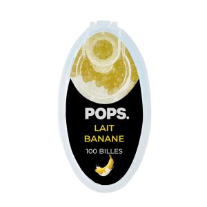 Lait Banane -  Billes Aromatisées Pops