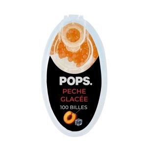 Pêche glacée -  Billes Aromatisées Pops
