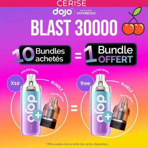 Offre 10 + 1 Dojo Blast 30000 -  Bundle Kit - Cerise