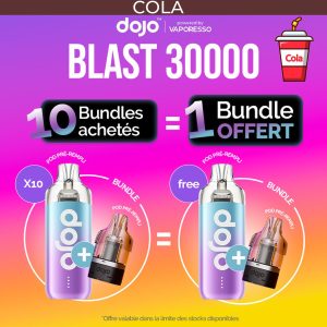 Offre 10 + 1 Dojo Blast 30000 -  Bundle Kit - Cola Glacé