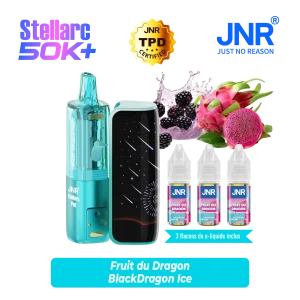 JNR - Stellarc 50K - Cartouche x 5 - Black Dragon Ice