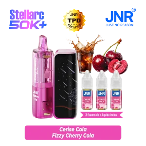 JNR - Stellarc 50K - Cartouche x 5 - Fizzy Cherry Cola