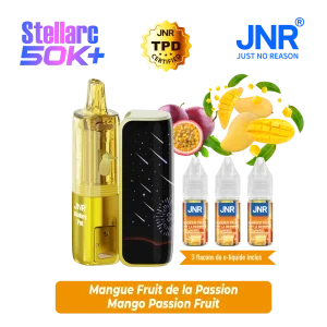JNR - Stellarc 50K - Cartouche x 5 - Mango Fruit Passion