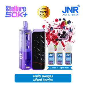 JNR - Stellarc 50K - Cartouche x 5 - Mixed Berries