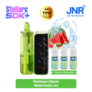 JNR - Stellarc 50K - Cartouche x 5 - Watermelon Ice