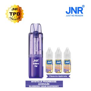 JNR - Pod Stellarc 50K - Cartouche x 5 - Blueberry Sour Raspberry