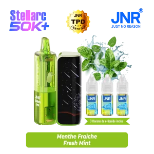 JNR - Stellarc 50K - Cartouche x 5 - Fresh Mint