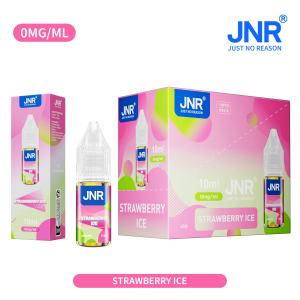 JNR 10 ml - E-Liquide x10 - Strawberry Ice - 0mg