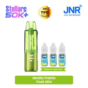 JNR - Pod Stellarc 50K - Cartouche x 5 - Fresh Mint