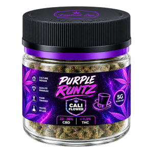 Purple Runtz CBD 22-26% – Fleur Californienne - HIGH CBD
